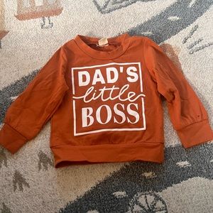 Toddler long sleeve tee shirt